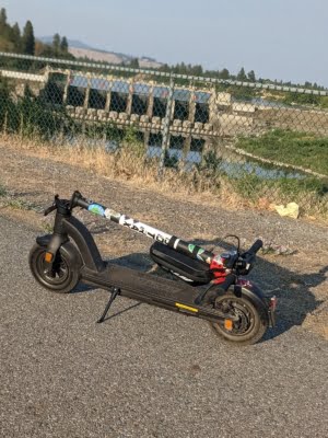Electric Scooter Folded