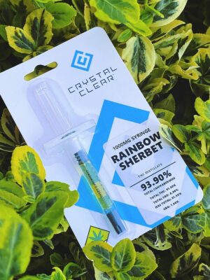 Rainbow Sherbet Crystal Clear